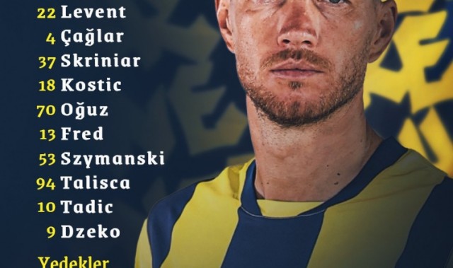 mksports体育土超-费内巴切vs阿兰亚斯堡首发：塔利斯卡、哲科出战，什克先发