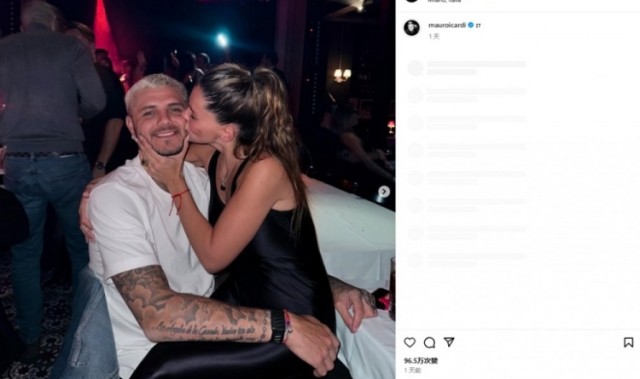 mk体育都体：伊卡尔迪和女友离开米兰返回土耳其，并和队友们共进晚餐