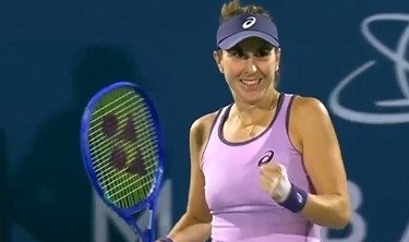 mk体育app官网打破两年冠军荒！WTA阿布扎比站决赛：本西奇2-1逆转克鲁格夺冠