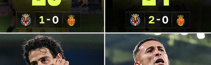 mk体育比利亚雷亚尔本轮西甲8分钟进4球，上次有球队做到是2017年巴萨