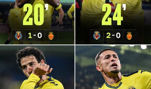 mk体育比利亚雷亚尔本轮西甲8分钟进4球，上次有球队做到是2017年巴萨